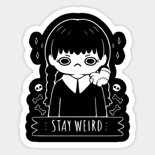 Stay Weird Sticker